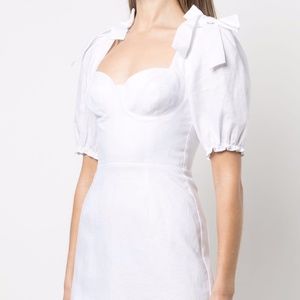 REFORMATION Spring Linen Dress 10 NWT